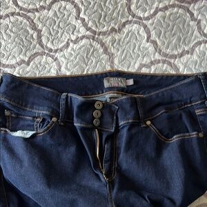 Torrid Blue Skinny Jeans with Sleek Fit